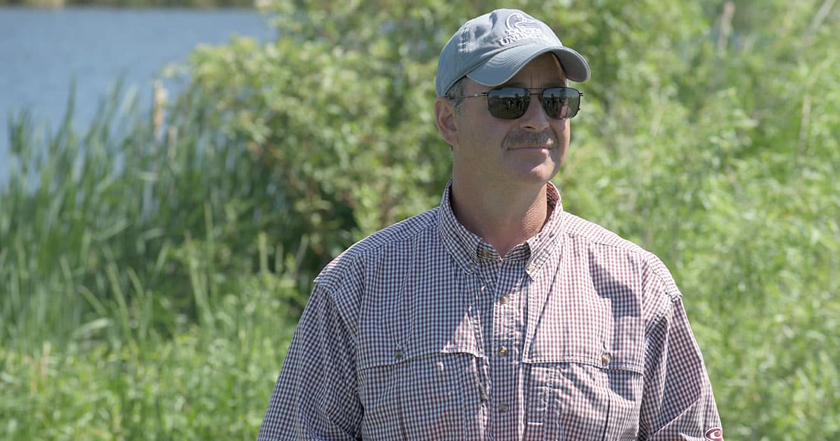 Mark Francis, Ducks Unlimited Canada’s (DUC) manager of provincial operations in Manitoba.