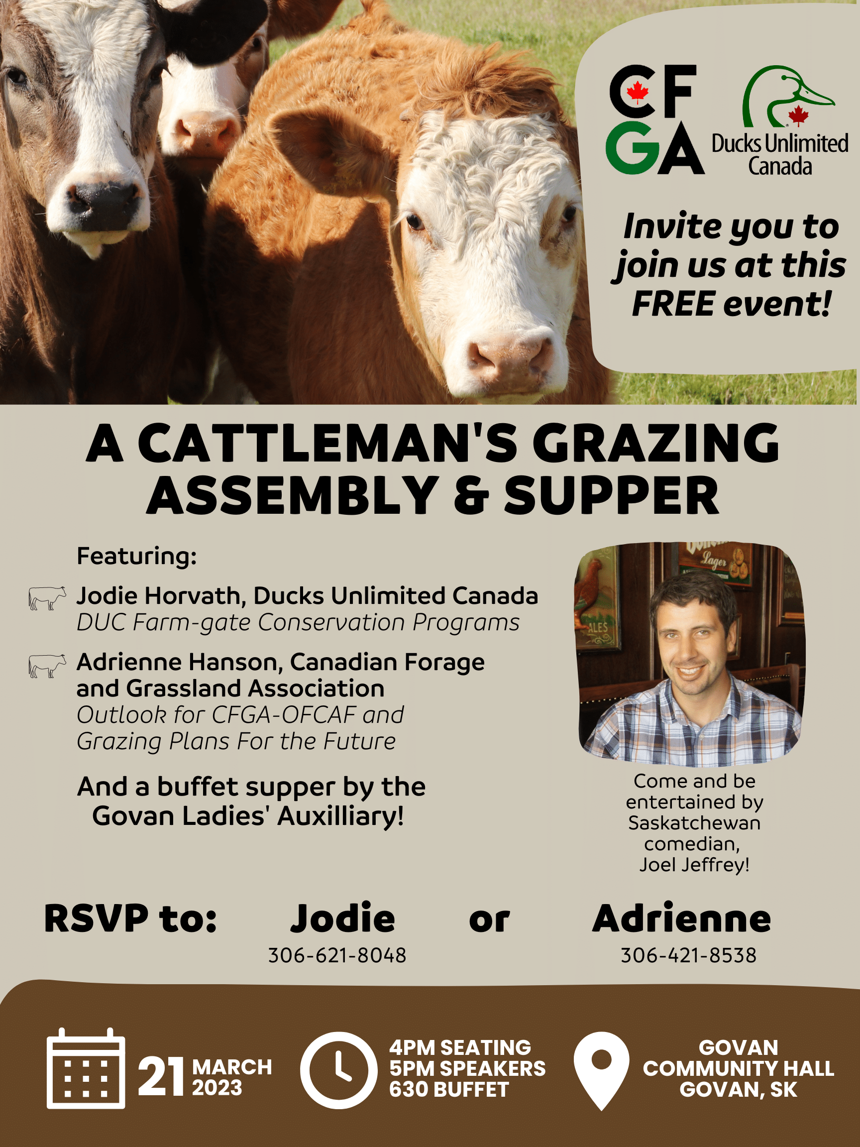 Agriculture Programs Ducks Unlimited Canada Events