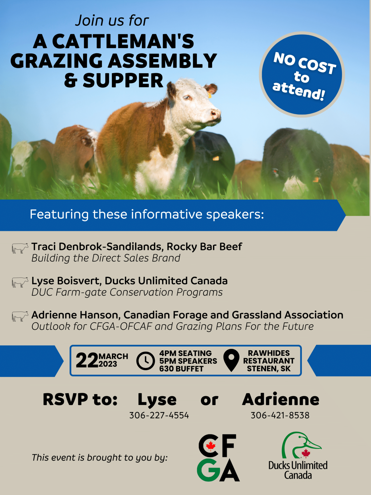 Agriculture Programs Ducks Unlimited Canada Events